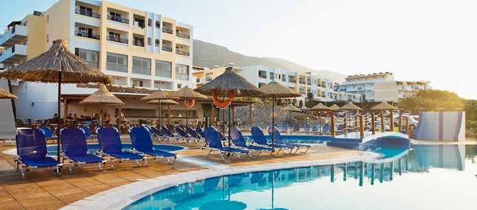 All Inclusive på hotell Mediterraneo.