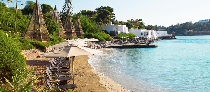 Minos Beach er et hotell for voksne.