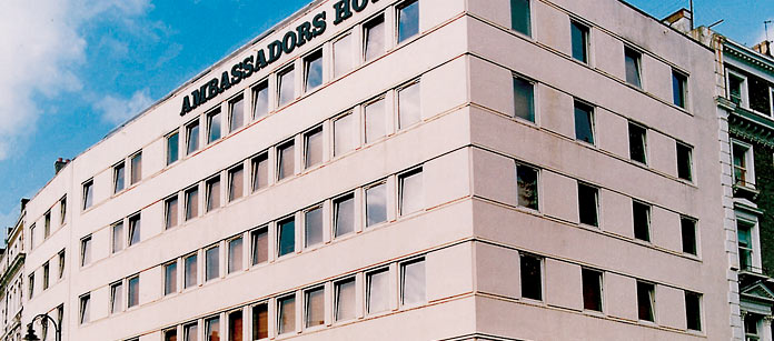 Ambassadors Hotel er et av Vings nøye utvalgte hotell.