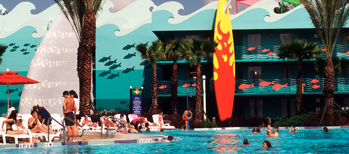 Disney's All Star Sports Resort er et av Vings nøye utvalgte hotell.