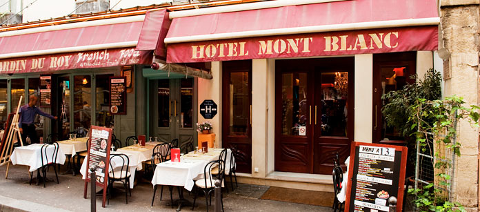Mont Blanc er et av Vings nøye utvalgte hotell.