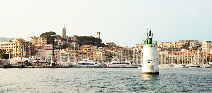 Weekendtur til Cannes med fly og hotell.