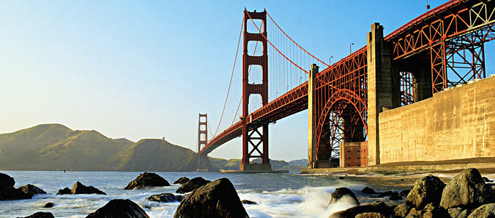 Reiser til San Francisco.