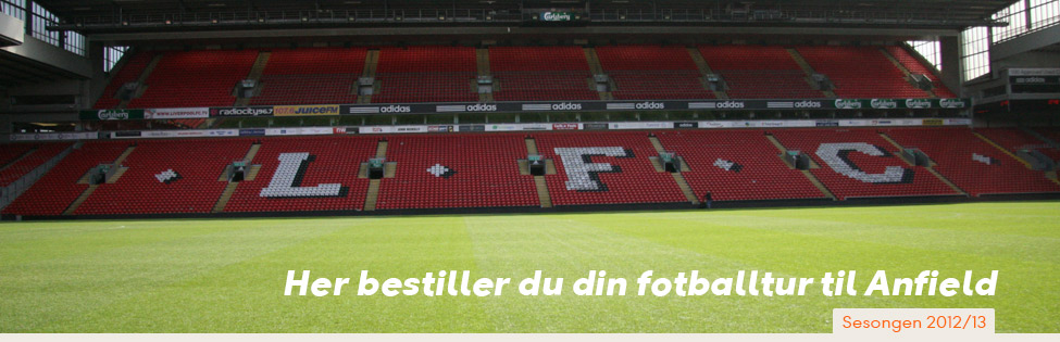 Her bestiller du din drømmetur til Anfield