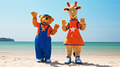 Lollo & Bernie After Beach