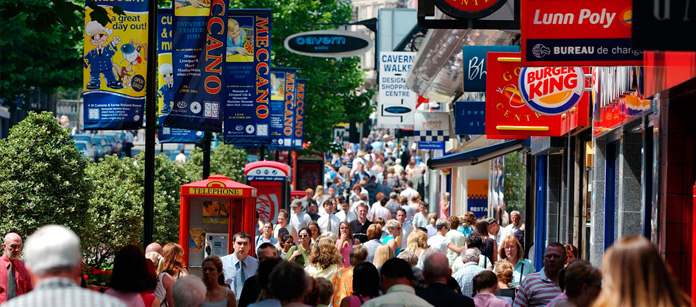 Shopping i Liverpool